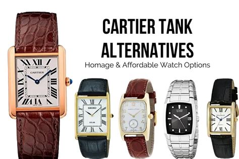 cartier tank watch dupes|cheap alternative to cartier tank.